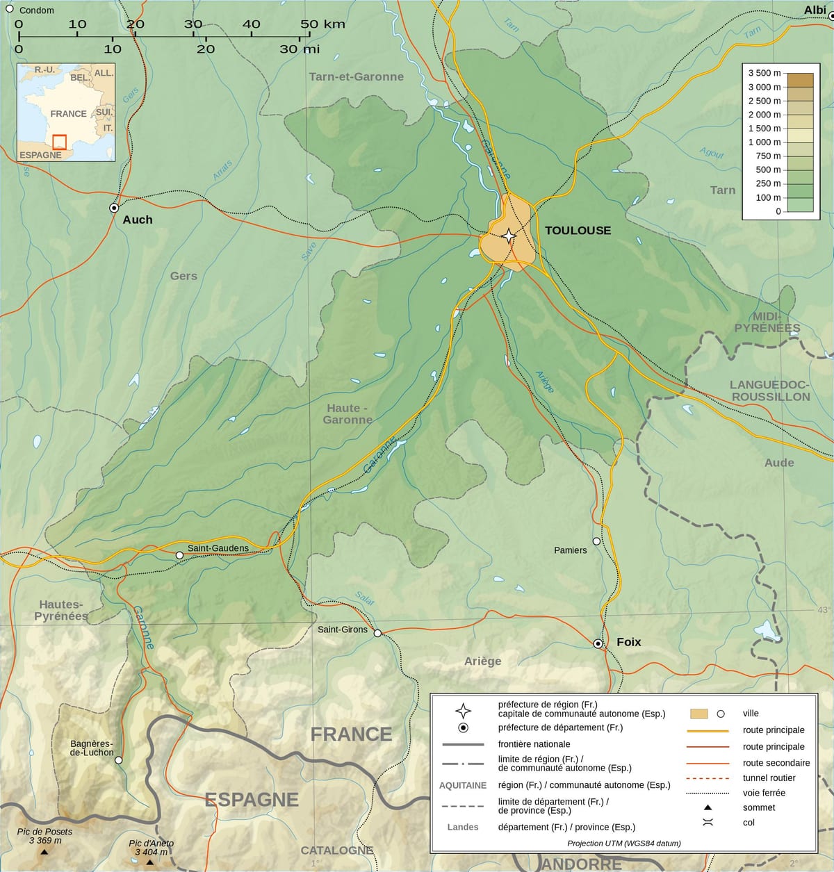 topographic نقشے کے ٹولوس