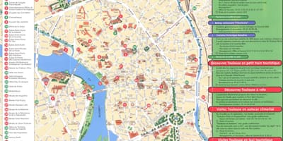 تولوز کی توجہ کا نقشہ